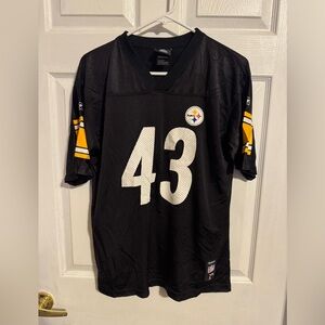 Vintage Troy Polamlu NFL Youth Boys X-Large Jersey Steelers